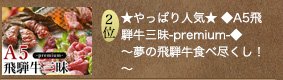 ★やっぱり人気★ ◆A5飛騨牛三昧-premium-◆ ～夢の飛騨牛食べ尽くし！～